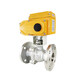 JLQ941F electric flange ball valve high temperature cast steel carbon steel stainless steel cut-off valve O-type switch intelligent cast steel DN40