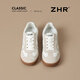 ZHR Zeze Dexun Shoes Women's 2026 Spring New Versatile Flat Bottom Light Fashion Casual Sports Shoes Women BT239 Beige 35