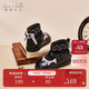 David Bellaculomi co-branded children's fashion boots girls anti-slip boots winter big children's shoes