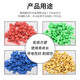 DZYJ jumper cap, long handle cap, pitch 2.54MM, color jumper cap, short circuit block, pin header connection block, blue opening (100 pieces)
