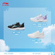 Li Ning (LI-NING) children's shoes, sports shoes, professional running shoes, spring new Antelope boys' running shoes, middle-aged and adolescent shoes, black/pool blue 26 spring new running shoes 32 recommended foot length 20cm