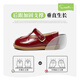 Snuffy girls leather shoes spring little girl campus shoes children's fashionable princess shoes baby toddler shoes burgundy 27