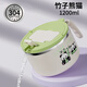 Hawker Beach instant noodle bowl with lid spoon, student dormitory instant noodle artifact, personal drainable, cute rice bowl for girls, good-looking, 304 steel, bamboo panda, can soak 2 packages of noodles