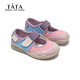 Tata (TATA) TT6114 dopamine children's shoes children's sports shoes 2026 spring new boys' running shoes girls' casual shoes TT6114 purple 26