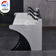 Zhongyue Bohua monitoring console multimedia console command center console dispatch computer workbench property duty desk BH-K double 1.25m