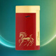 Dupont (S.T.Dupont) slim 7 red brass horse pattern lighter 027080 Year of the Horse limited New Year gift for boyfriend red