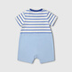 Gap Gap Infant and Toddler 2026 Spring New Cute Fake Two-piece Shorts Jumpsuit Children's Romper 867628 Sky Blue 66cm (3-6 Months) Asian Size
