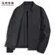 Mark Huafei windproof and anti-wrinkle motorcycle lapel jacket men's 2026 spring new workwear street jacket trend