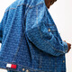 Tommy Hilfiger Tommy men's all-over logo denim jacket blue loose retro trendy jacket 26 spring new style XS