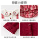 Banxidi baby clothes, spring clothes, infant jumpsuits, baby girls' skirts, cardigan suits, princess outing clothes, red 73cm