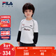 FILA Children's Clothing Long T Category 2026 Spring Boys Long Sleeve T-Shirt
