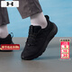 Under Armor Men's Shoes Outdoor Sports Shoes Cushioning Comfortable Breathable Casual Running Shoes Lightweight Fitness Training Shoes 3024880-002/ 42