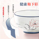 Yong Huan German imported quality bowl household simple and fashionable rice bowl 2026 new high-value high-temperature underglaze color tableware can be 6 underglaze color 4.5-inch rice bowls