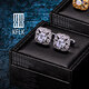 KFLK hollow design French shirt cufflinks men's light luxury custom shirt cuff buttons metal cufflinks Cufflinks J906