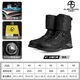 Alien snail motorcycle riding shoes waterproof rally boots racing shoes long boots men's anti-fall motorcycle boots rider equipment MT-30 black 42