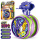 Audi Double Diamond Yo-Yo Toy Firepower Young King Регулируемый ротационный ротационный герой боксер йо-йо-йойо yoyo ball toy gif