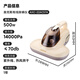 AUX mite remover for home bed handheld mite remover bed treasure vacuum ultraviolet sterilization roller brush slaps large suction mite remover machine XAC-22AC57A beige