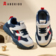 ABC KIDS children's shoes boys' shoes 2026 spring new children's sports shoes mesh spring children's shoes outdoor casual shoes royal blue/dark red 28