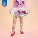 New year's clothing My Little Pony co-branded children's clothing skirt spring new girls flower bud skirt cartoon princess A-line skirt Yunshui blue 120