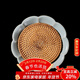 Rongshantang Tianqing Ru Kiln Ru Porcelain Pot Holder Mat Tray Begonia Justice Cup Small Dry Infusion Table Rattan Mat Tea Set Accessories Tianqing Ru Kiln Plum Blossom Pot Holder-Rattan Style