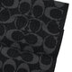 COACH Unisex Comfortable Simple Versatile Scarf New Year's Valentine's Day Gift Black 29COWC540471-BLK