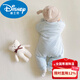 Disney baby winter clothes newborn tummy protection thickened jumpsuit for men and women baby cotton clothes and long-sleeved romper, pink 99 butterfly jumpsuit 52cm
