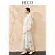HECO Bai Qian Handmade Hollow Embroidery New Chinese Top National Style Women's Shirt 2026 Spring New Two-piece Suit White Shirt M