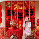 Xushansi 2026 Happy New Year of the Horse Atmosphere Layout Banner Hanging Cloth Spring Festival New Year Flavor Living Room Shop Scene Decoration Hanging Cloth + Box Combination 16 Free Full Set of Accessories