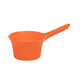 Camellia water ladle plastic thickened long handle with mouth water spoon kitchen supplies water ladle bathroom water spoon orange 1