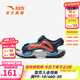ANTA Children's Sandals Boys' Shoes Children's Wading Shoes 2026 Summer New Product Phantom Bullet Technology Outdoor Beach Shoes Black/Magma Orange-2 33