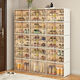CLCEY shoe cabinet door transparent shoe box storage box shoe storage indoor multi-layer dustproof entry door shoe rack with deodorizing module