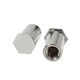 CLCEY blind hole pressure riveting stud M4M5M6 stainless steel nut column hexagonal extension fastener BSOS screw extension column BSOS-M4-191500 bottom holes 6 points 0