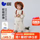 Minibala (minibala) boys and girls suit baby anti-pilling and anti-deformation cute long-sleeved trousers two-piece set 2026 spring light khaki 50311 80
