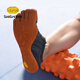 Vibram's new five-finger shoes, indoor and outdoor sports comprehensive fitness training shoes for couples, same style ksoevo gray orange (women's model) 36