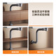 ARROW wash basin drainer, visible design, anti-odor seal, ultra-thin wall row, side row bathroom, anti-insect and anti-odor, gun ash, triple anti-odor-ultra-thin visual drain-flip-type space-saving drain set