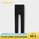Balabala shopping mall same style children's pantyhose baby leggings girls dance socks brushed single pack black tone 00399 5-7 years old 120cm