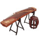 Brand Dunhuang Guzheng 694KK Serie Banana Window Night Speech Performance Calificado Guzheng Shanghai National Musical Instrument Factory 1 7694rr Qingshui Furong (conjunto completo de accesorios)