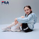 FILA Children's Shoes Running Shoes 2026 Spring New Men's and Women's Sports Shoes Mushroom Shoes Lilac/Orchid Purple-OW 25