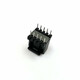 EE13 core skeleton vertical horizontal 5+54+42+4 core material PC40 electric bakelite high frequency transformer EE13 skeleton horizontal 4+4