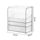 Fantasy product storage box table skin care product acrylic storage rack four-layer drawer tray style + transparent color pulls out smoothly