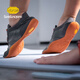 Vibram's new five-finger shoes, indoor and outdoor sports comprehensive fitness training shoes for couples, same style ksoevo gray orange (women's model) 36