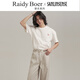 Raidy Boer Raidy Boer/Raidy Boer Zero Three Joint 2026 Summer Men's Basic Printed T-Shirt 700480 White L /175/50