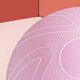 Mentojia Wave Speed ​​Ball Semi-circular Balance Ball Thickened Yoga Fitness Ball Pilates Foot Step Home Training Fitness Equipment Sky Blue