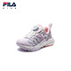 FILA Children's Shoes Running Shoes 2026 Spring New Men's and Women's Sports Shoes Mushroom Shoes Lilac/Orchid Purple-OW 25