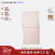 COACH brand direct supply women's autumn and winter warm wool scarf pink CB700 New Year gift