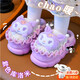 Miyi children's cotton slippers 2025 new winter Kuromi girls indoor cute warm non-slip cotton shoes for girls baby purple Kuromi 33 32 (32/33 size inner length 20.5CM)