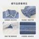 INSBOBO children's clothing girls jacket 2026 spring children's shirt girls sweet plaid shirt lace top blue and white plaid 110