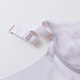 Fenton underwear for women 26 new style 10A antibacterial mugwort skin-nourishing small breast push-up and lift sexy lace wire-free bra light gray purple 80A