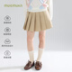 Mucmukn Vienna Academy French curved edge embroidered versatile pleated skirt waist skirt for girls 26 spring