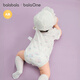 Bala Bala BalaOne Bala Bala baby triangle clothes baby crawling clothes 2026 new two-piece fresh and fashionable red tone 00366 66cm